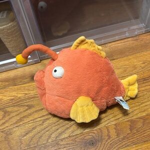 Like New Retired JellyCat Alexis Angler Fish